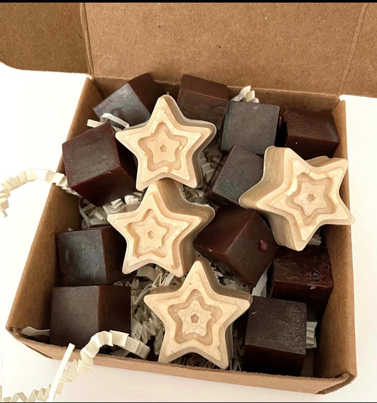 Bourbon Coffee & Vanilla Coffee Soaps Gift Box